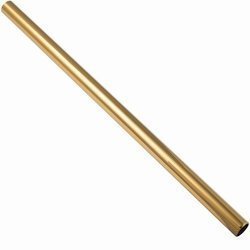 Ø 19 mm Railing bar L=1m / Brass Polish